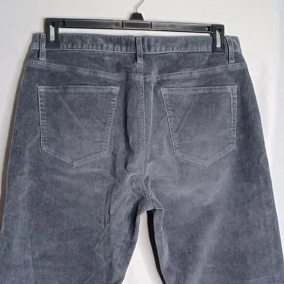 Flint And Tinder Pants Mens 33x32 Gray Corduroy Tapered Fit Stretch Casual - Picture 5 of 16